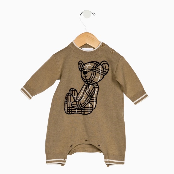 Burberry Baby Thomas Bear Infant Romper - Picture 8 of 13